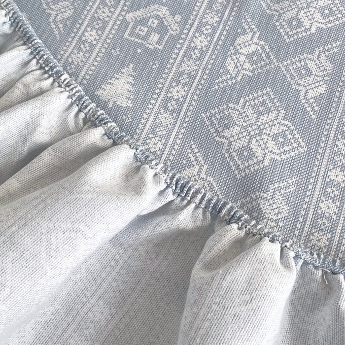 91家纺网 家纺一手货源 找家纺 慕尚家纺 2025新款全棉纯棉老粗布条格床笠款凉席席子 微澜