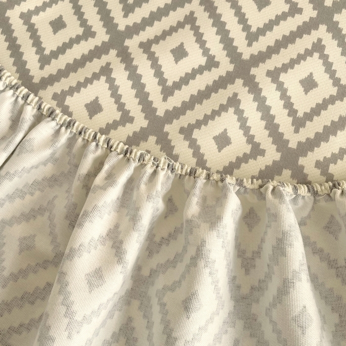 91家纺网 家纺一手货源 找家纺 慕尚家纺 2025新款全棉纯棉老粗布条格床笠款凉席席子 致青春