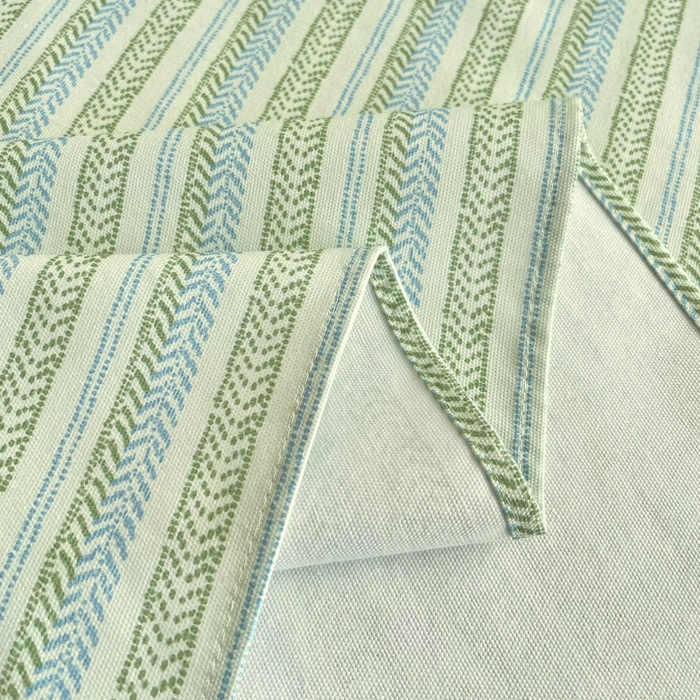 91家纺网 家纺一手货源 找家纺 慕尚家纺 2025新款全棉纯棉老粗布条格床单款凉席席子 米亚