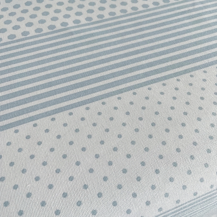 91家纺网 家纺一手货源 找家纺 慕尚家纺 2025新款全棉纯棉老粗布条格床单款凉席席子 暖光-蓝