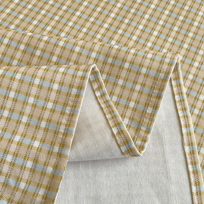 91家纺网 家纺一手货源 找家纺 慕尚家纺 2025新款全棉纯棉老粗布条格床单款凉席席子 塞约-绿