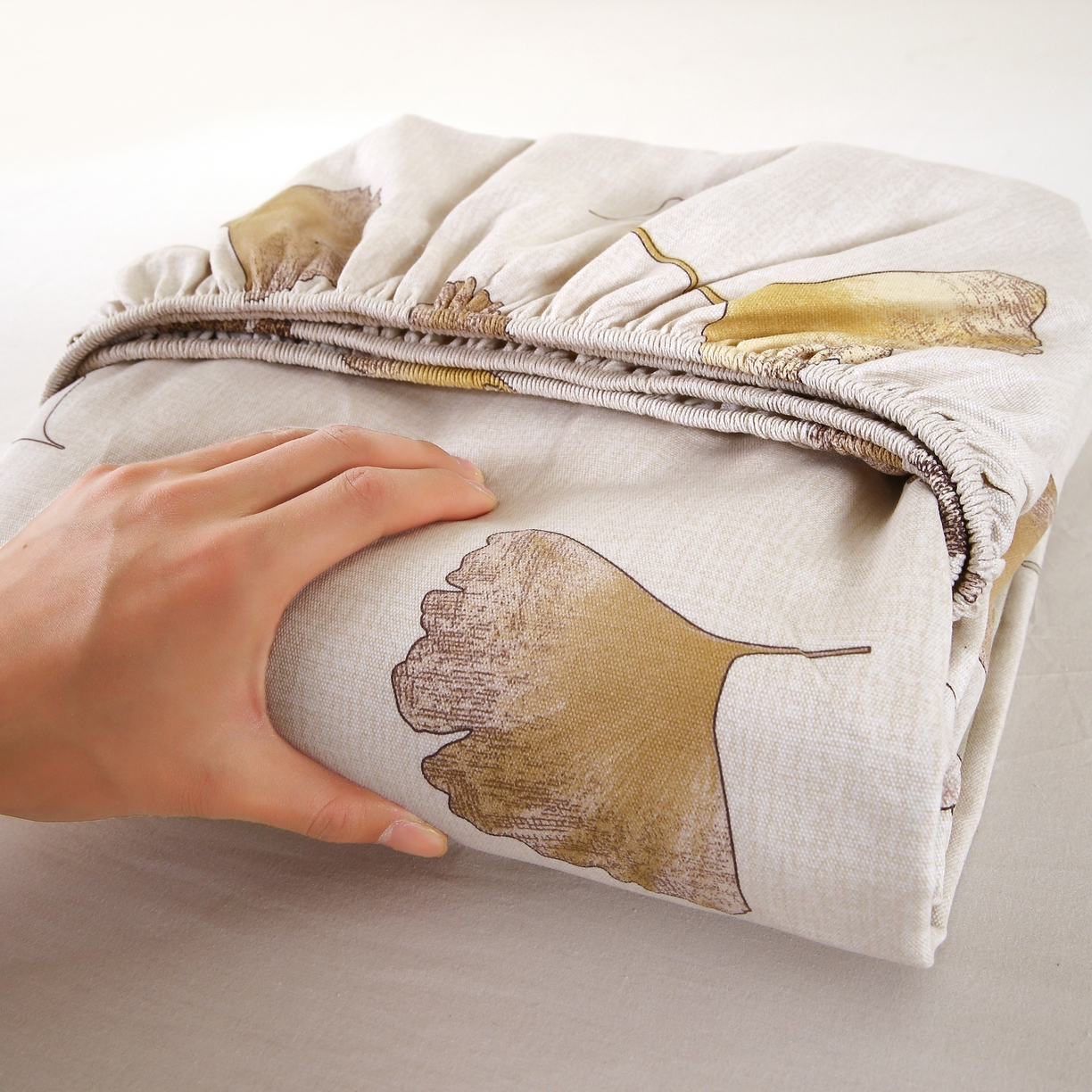 91家纺网 家纺一手货源 找家纺 （总）慕尚家纺 2025新款全棉纯棉老粗布花卉床笠款凉席席子