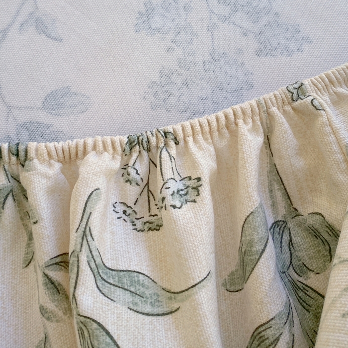 91家纺网 家纺一手货源 找家纺 慕尚家纺 2025新款全棉纯棉老粗布花卉床笠款凉席席子 绿野