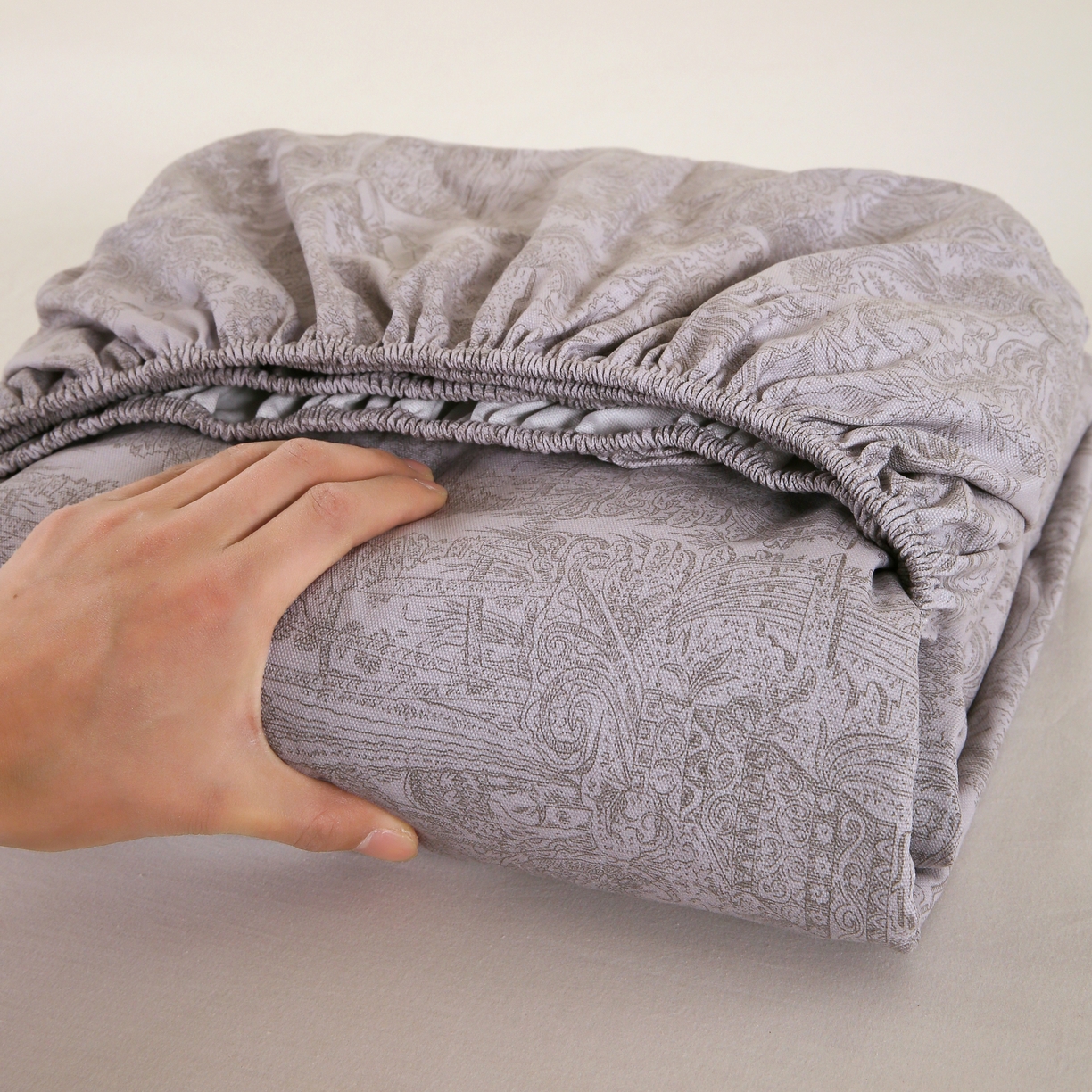 慕尚家纺 2025新款全棉纯棉老粗布花卉床笠款凉席席子 梦境