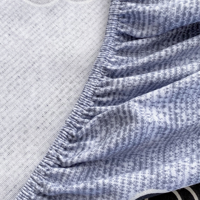 91家纺网 家纺一手货源 找家纺 慕尚家纺 2025新款全棉纯棉老粗布花卉床笠款凉席席子 香奈花