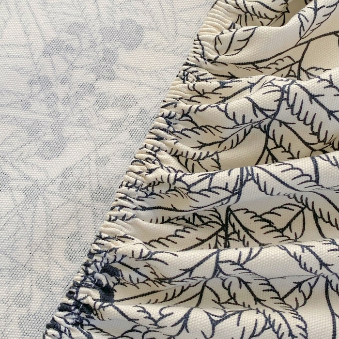 91家纺网 家纺一手货源 找家纺 慕尚家纺 2025新款全棉纯棉老粗布花卉床笠款凉席席子 叶纷飞