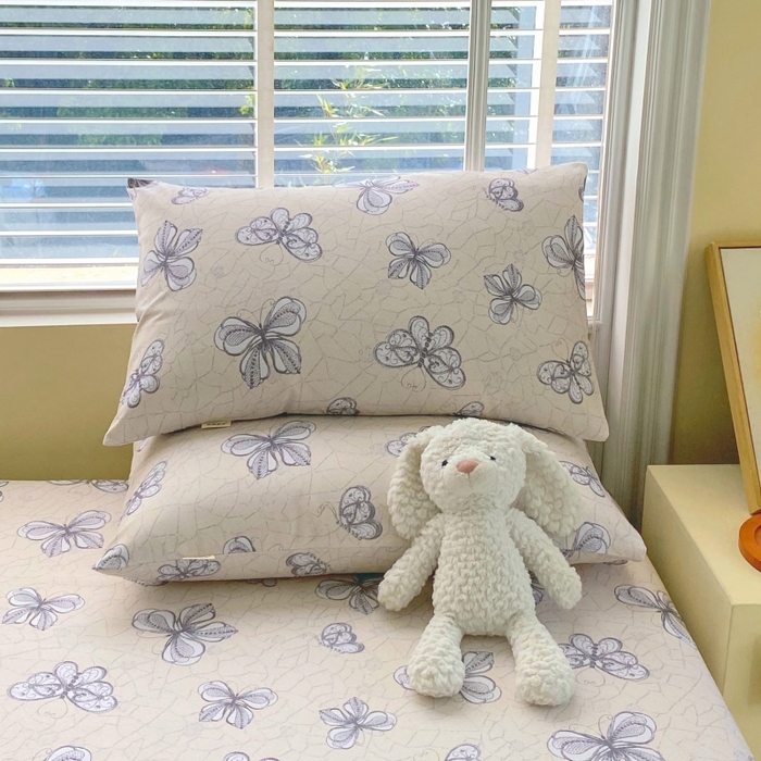 91家纺网 家纺一手货源 找家纺 慕尚家纺 2025新款全棉纯棉老粗布花卉床笠款凉席席子 约定