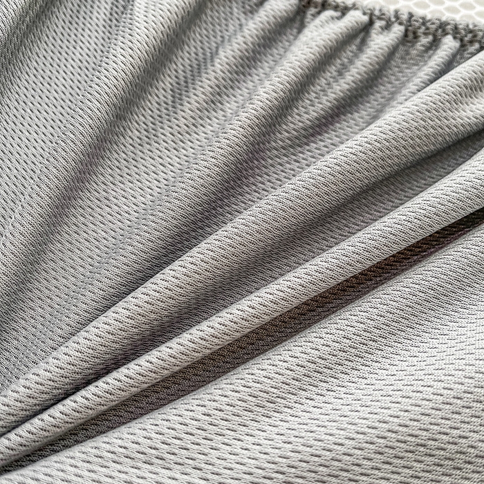 91家纺网 家纺一手货源 找家纺 全季家居 2025新款A类乙纶PE花卉轻奢提花系列凉豆豆席 床笠款-浪漫枫林-浅灰