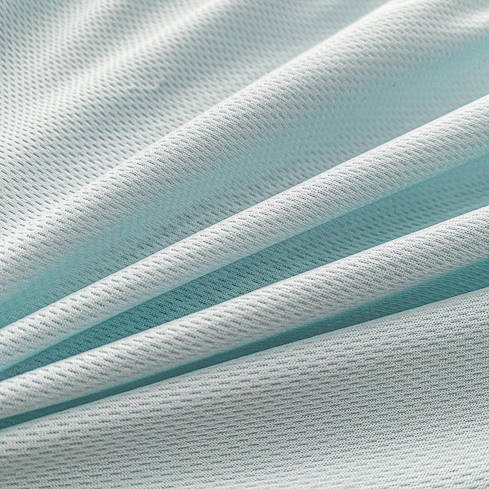 91家纺网 家纺一手货源 找家纺 全季家居 2025新款A类乙纶PE花卉轻奢提花系列凉豆豆席 床笠款-麋鹿花园-天蓝