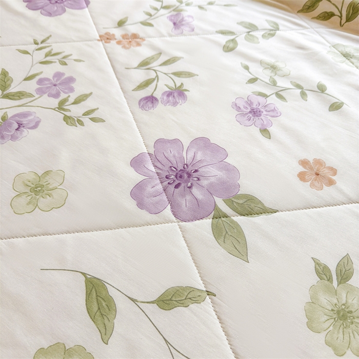 91家纺网 家纺一手货源 找家纺 （总）小石头家纺 2025新款里外全棉A类纯棉棉花小碎花夏被包质检=买家秀