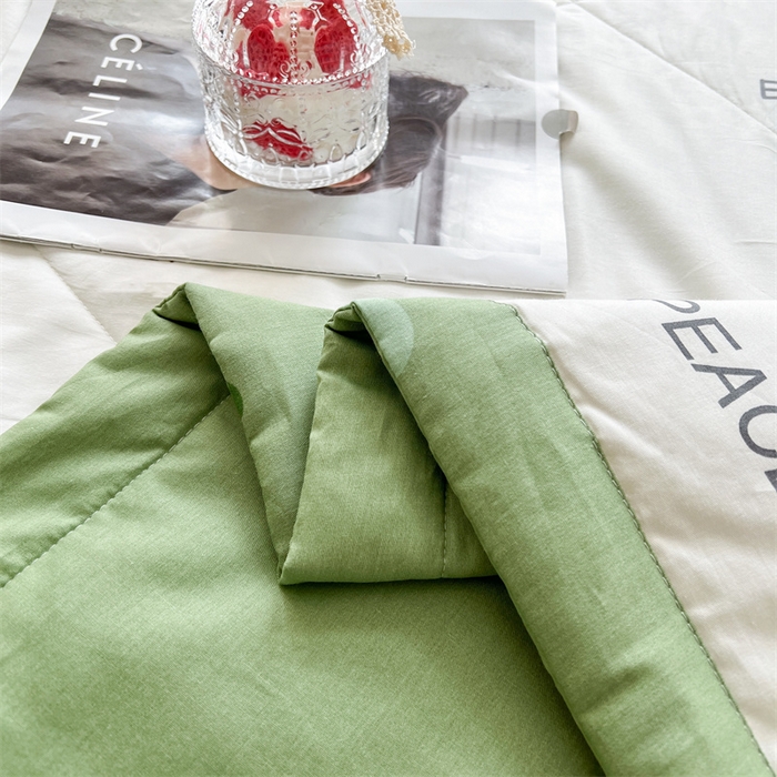 91家纺网 家纺一手货源 找家纺 （总）小石头家纺 2025新款A类小清新纯棉印花夏被