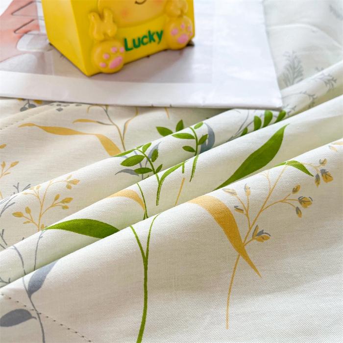 91家纺网 家纺一手货源 找家纺 小石头家纺 2025新款A类小清新纯棉印花夏被 可爱熊猫