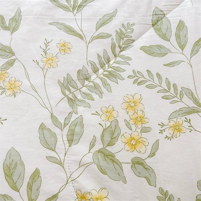 91家纺网 家纺一手货源 找家纺 小石头家纺 2025新款A类小清新纯棉印花夏被 悠然夏日