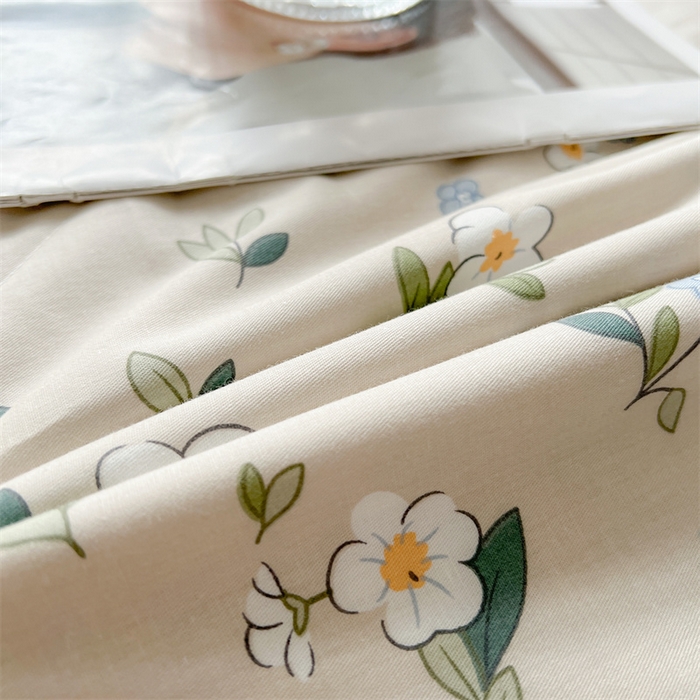 91家纺网 家纺一手货源 找家纺 小石头家纺 2025新款A类小清新纯棉印花夏被 艾薇尔