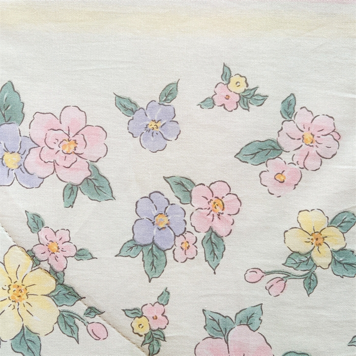 91家纺网 家纺一手货源 找家纺 小石头家纺 2025新款A类小清新纯棉印花夏被 梦入芬芳