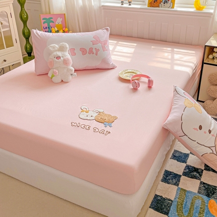 91家纺网 家纺一手货源 找家纺 （总）海岛哥哥 2025春夏新款大版枕套毛巾绣床笠