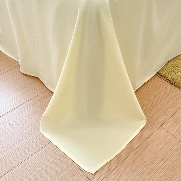 91家纺网 家纺一手货源 找家纺 雨帆  2025新款卡通水洗棉毛巾绣四件套 绿格芝士