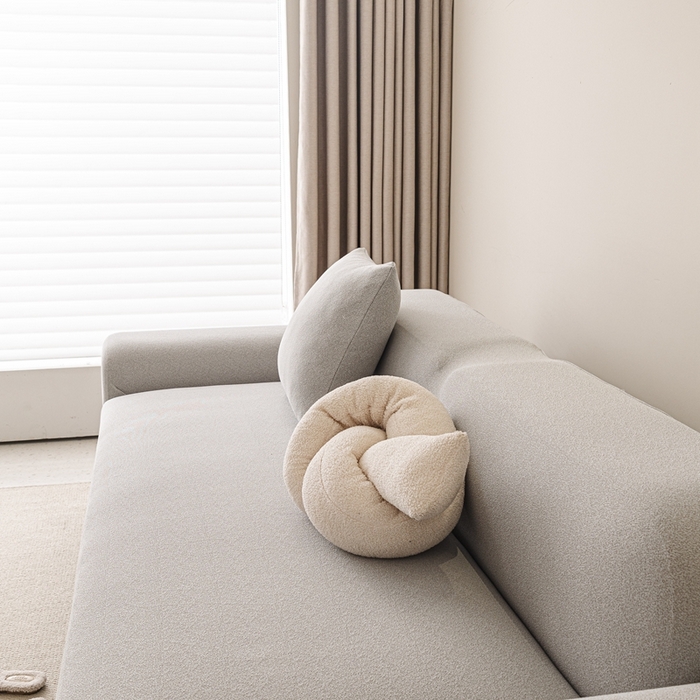 91家纺网 家纺一手货源 找家纺 沐沐家纺  2026新款素鸢沙发套 浅灰 单人(90-140cm)