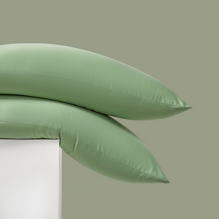 91家纺网 家纺一手货源 找家纺 （总）闲鱼家纺 2025春夏新款小黑标60全棉纯棉四件套系列场景2 单枕套枕套单件