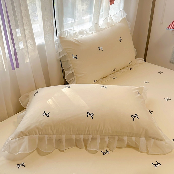 91家纺网 家纺一手货源 找家纺 （总）老K (原美阁）2025年新款双层雪纺床裙款冰丝空调软席三件套