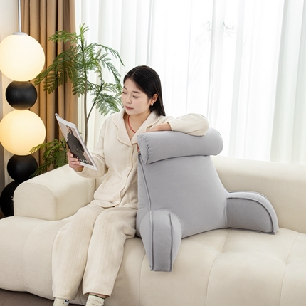 91家纺网 家纺一手货源 找家纺 （总）沐沐家纺  2026新款平板拉毛护腰靠背