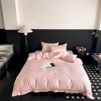 91家纺网 家纺一手货源 找家纺 （总）东方合美（原：皇家传奇） 2025新款纯棉绣花四件套轻奢居家款