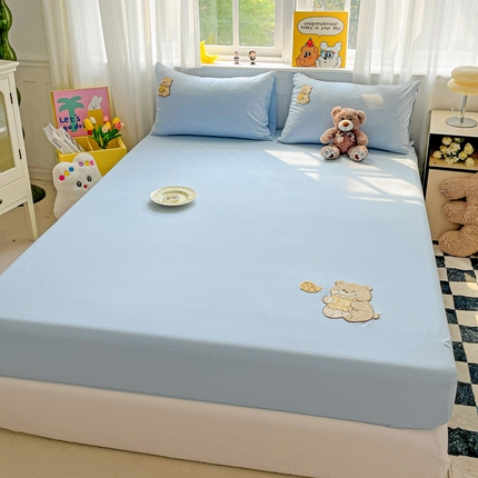 91家纺网 家纺一手货源 找家纺 （总）海岛哥哥 2025春夏新款卡通毛巾绣床笠