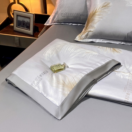 91家纺网 家纺一手货源 找家纺 （总）佳品居 2025新款直播水洗天丝夏被冰丝夏凉被空调被四件套