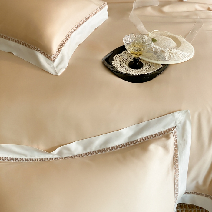 91家纺网 家纺一手货源 找家纺 （总）云栖家居 2025天丝棉镂空四件套-观夏