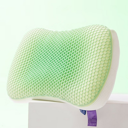 91家纺网 家纺一手货源 找家纺 （总）2025新款TPE材质深睡眠格子枕头升级版双面羽丝绒助睡眠护颈椎枕