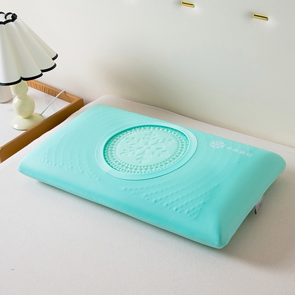 91家纺网 家纺一手货源 找家纺 （总）一粒麦子乳胶馆 2025新款雪花凝胶成人面包枕头枕芯