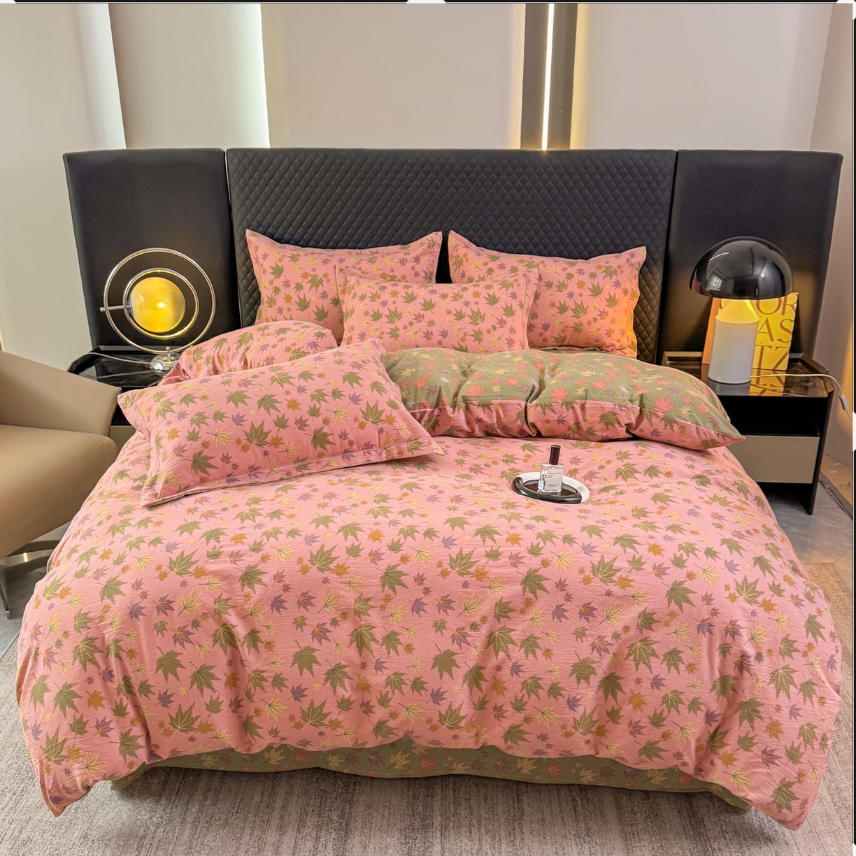 91家纺网 家纺一手货源 找家纺 （总）禧多家纺 2025新款亲肤舒适双层纱提花四件套