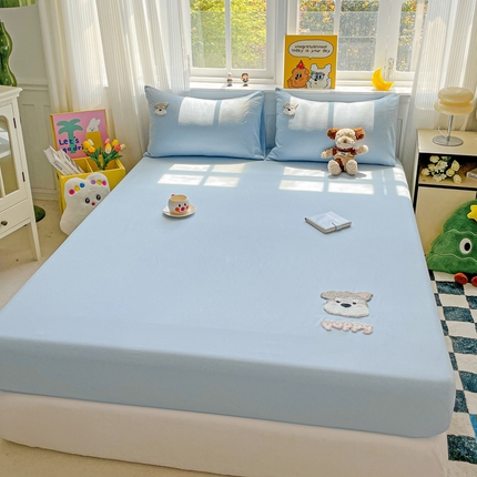 91家纺网 家纺一手货源 找家纺 （总）港岛妹妹 2025春夏新款卡通毛巾绣床笠