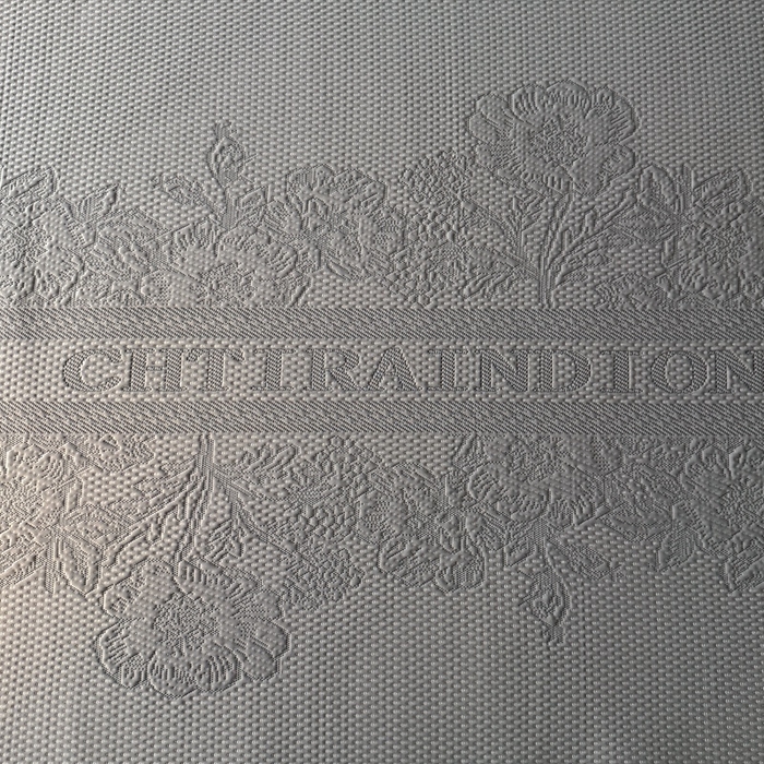 91家纺网 家纺一手货源 找家纺 怡源梦家纺2025新款冰豆豆凉席三件套-巴黎世家系列 巴黎世家 灰色