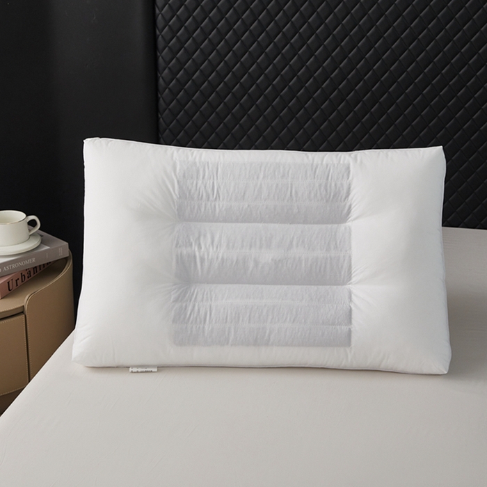 91家纺网 家纺一手货源 找家纺 （总）幸运草2025新款纯棉决明子木棉两用枕芯成人家用羽丝绒枕芯