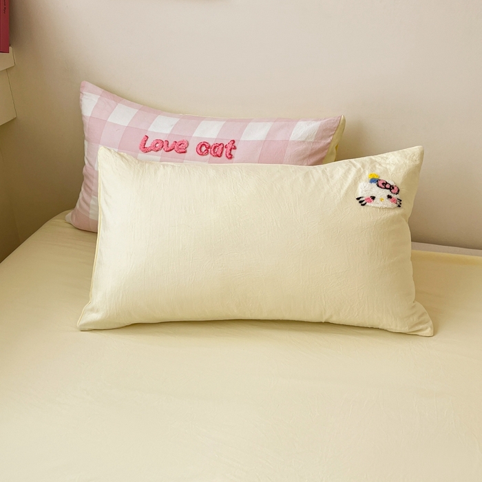 91家纺网 家纺一手货源 找家纺 （总）雨帆  2025新款卡通水洗棉毛巾绣四件套