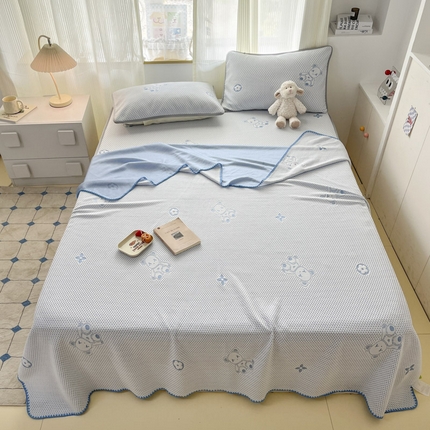 91家纺网 家纺一手货源 找家纺 （总）新印象 2025新款凉感豆豆夏被套件系列