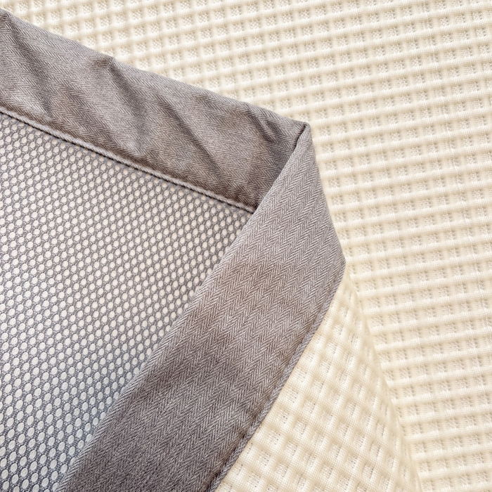 91家纺网 家纺一手货源 找家纺 雅居纺家纺 2025新款A类加厚三明治底华夫格绣花凉感席 床席款-熊出没