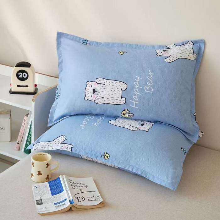 91家纺网 家纺一手货源 找家纺 （总）2025新款活性印染简约枕套