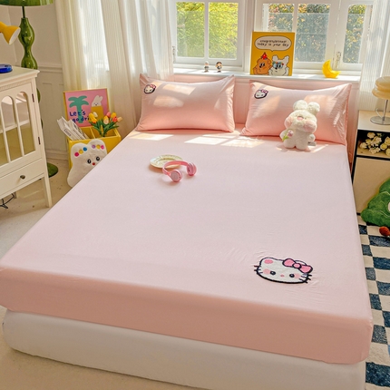 （总）海岛哥哥 2025春夏新款卡通毛巾绣床笠