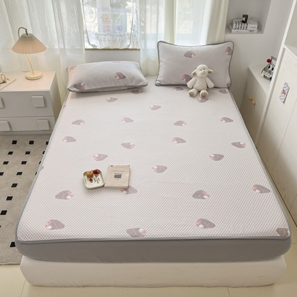 91家纺网 家纺一手货源 找家纺 新印象（总）2025新款凉感豆豆床笠软席