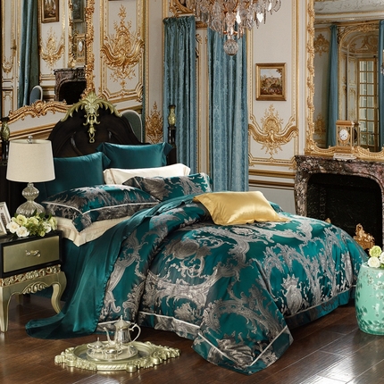 91家纺网 家纺一手货源 找家纺 （总）赫本真丝馆  2025真丝重磅色织四件套