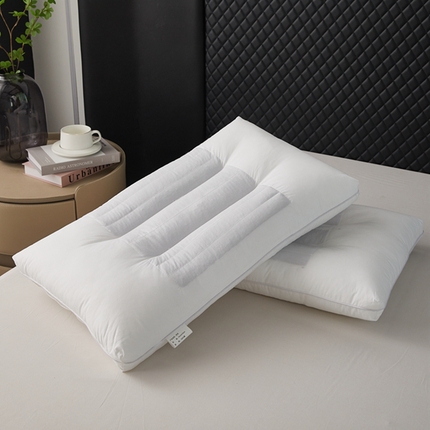 91家纺网 家纺一手货源 找家纺 （总）幸运草2025新款纯棉决明子木棉两用枕芯成人家用羽丝绒枕芯