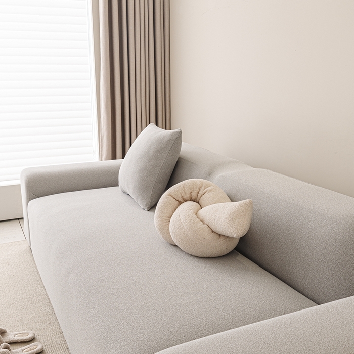 91家纺网 家纺一手货源 找家纺 沐沐家纺  2026新款素鸢沙发套 浅灰 单人(90-140cm)