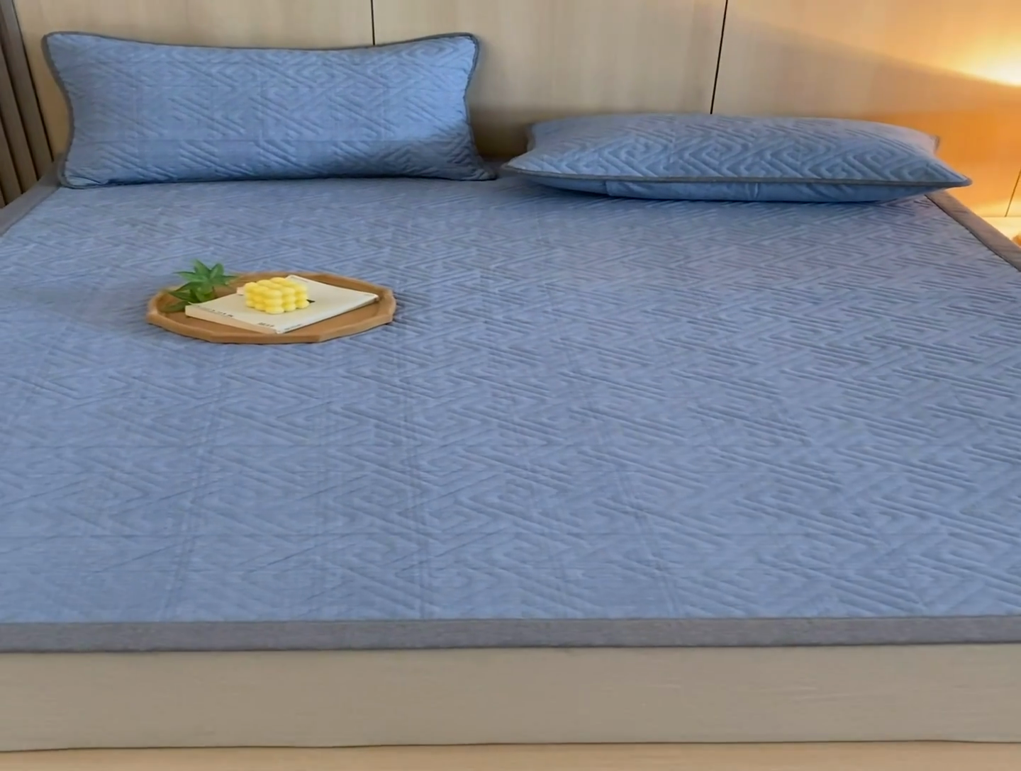 91家纺网 家纺一手货源 找家纺 （总）春皖家纺 2025新款全棉老粗布夹棉凉席护垫