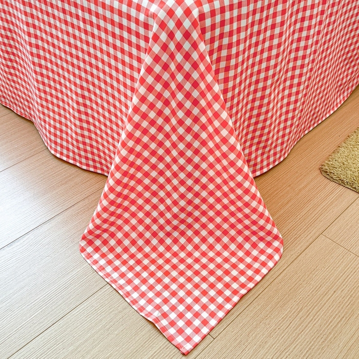 91家纺网 家纺一手货源 找家纺 雨帆  2025新款卡通水洗棉毛巾绣四件套 芝士粉格