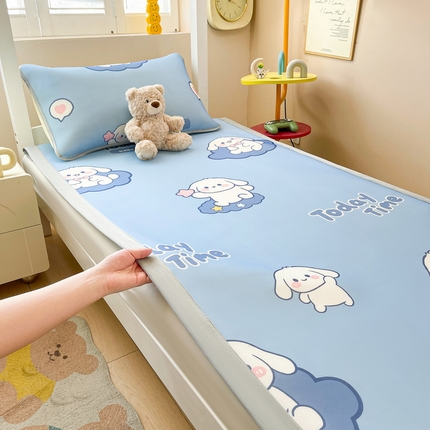 91家纺网 家纺一手货源 找家纺 （总）爱思凯2025新款【学生】碳光冰皮席凉席