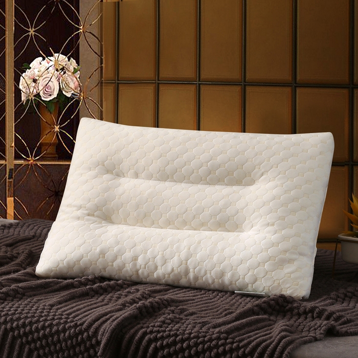 91家纺网 家纺一手货源 找家纺 （总）妙赞2025春夏新款乳胶枕颗粒枕 枕头枕芯-水立方