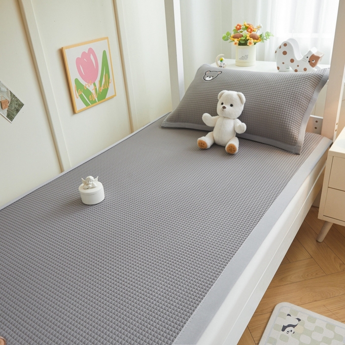 91家纺网 家纺一手货源 找家纺 （总）爱思凯2025新款学生凉感冰豆豆软席-床席