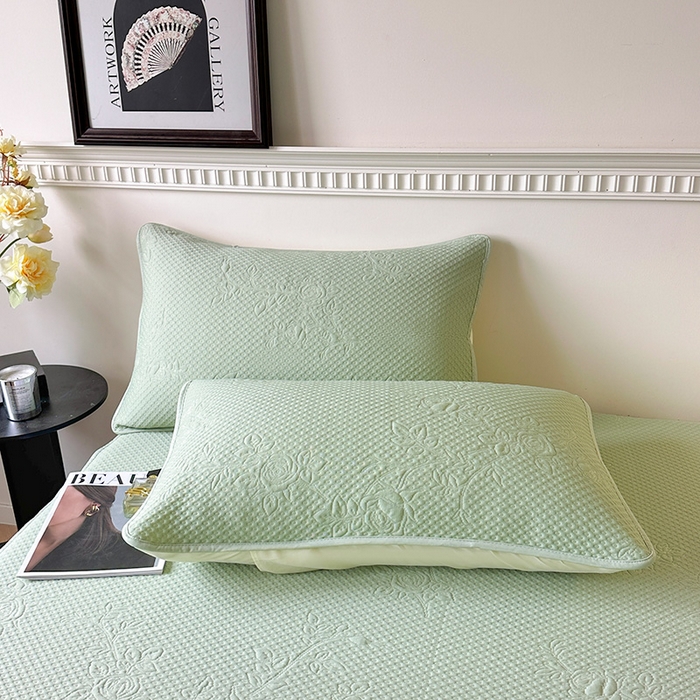 91家纺网 家纺一手货源 找家纺 布卢姆床垫2025新款A类PE乙纶冰豆豆床笠款凉席 玫瑰花园